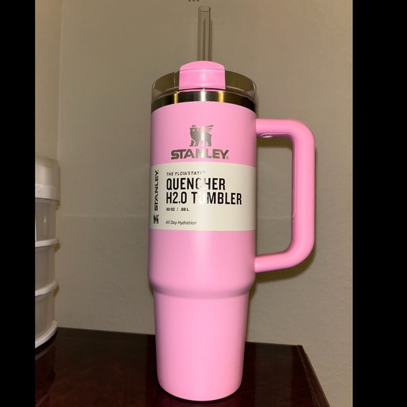 Stanley Other - New sizzling pink Stanley 30 oz Quencher H2.0 tumbler